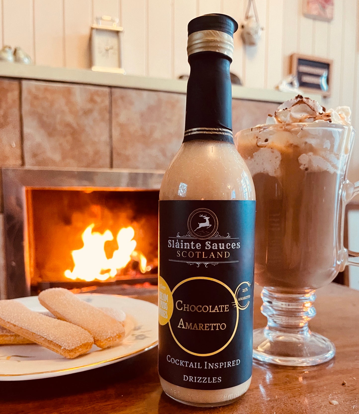 Chocolate Amaretto Ice Cream sauce