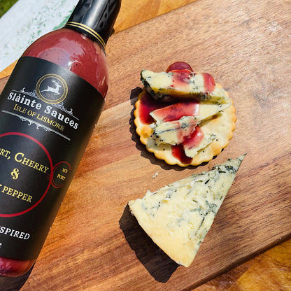 Savoury Sauce Gift Set - Whisky, Lemon with Chilli & A Port, Cherry & Black Pepper