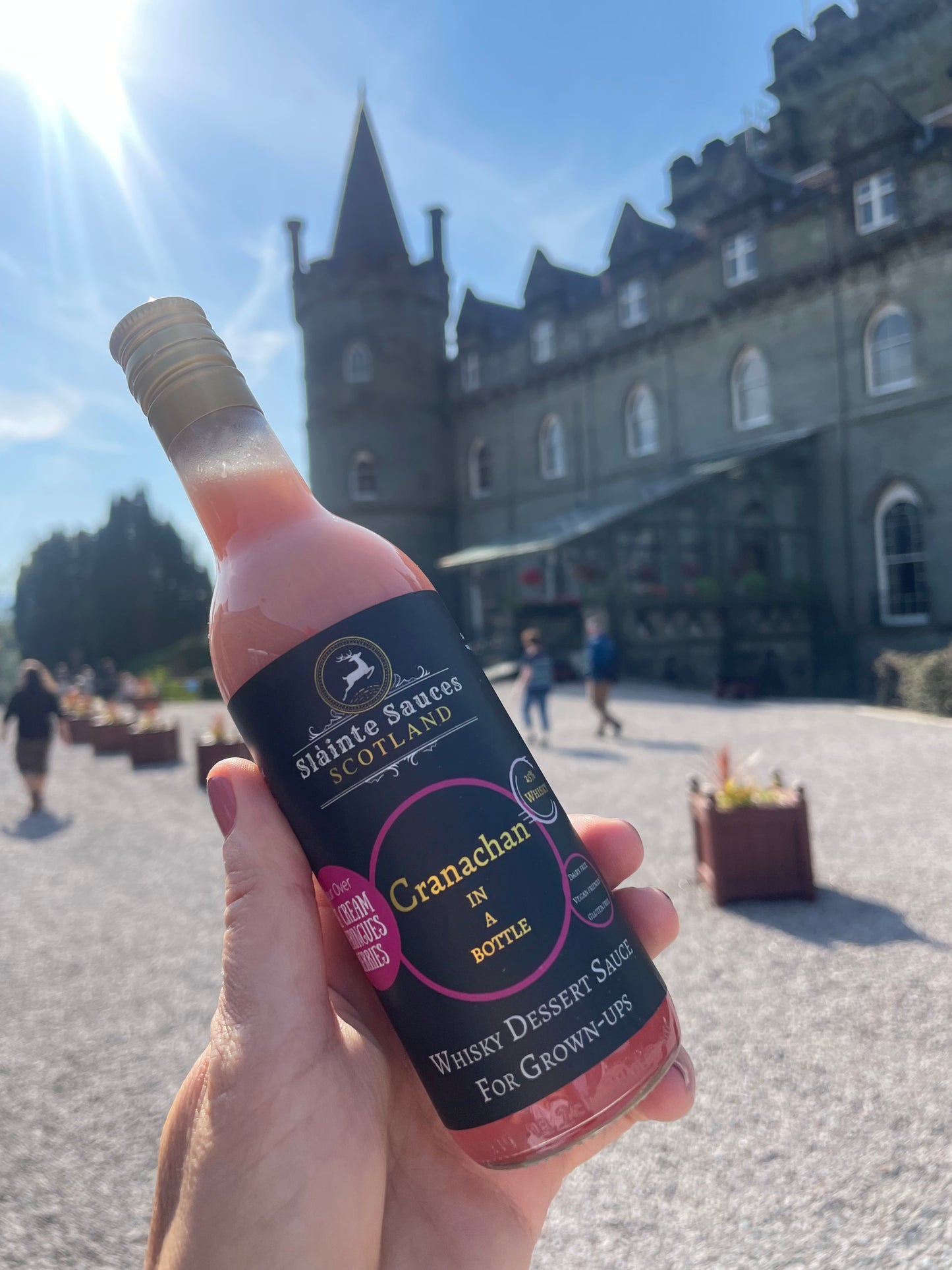 'Cranachan in a Bottle' – Scottish Whisky & Raspberry Dessert Sauce