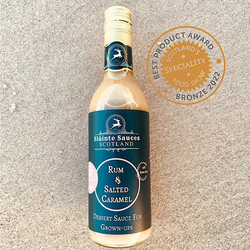 Award winning Rum & Salted Caramel Sauce